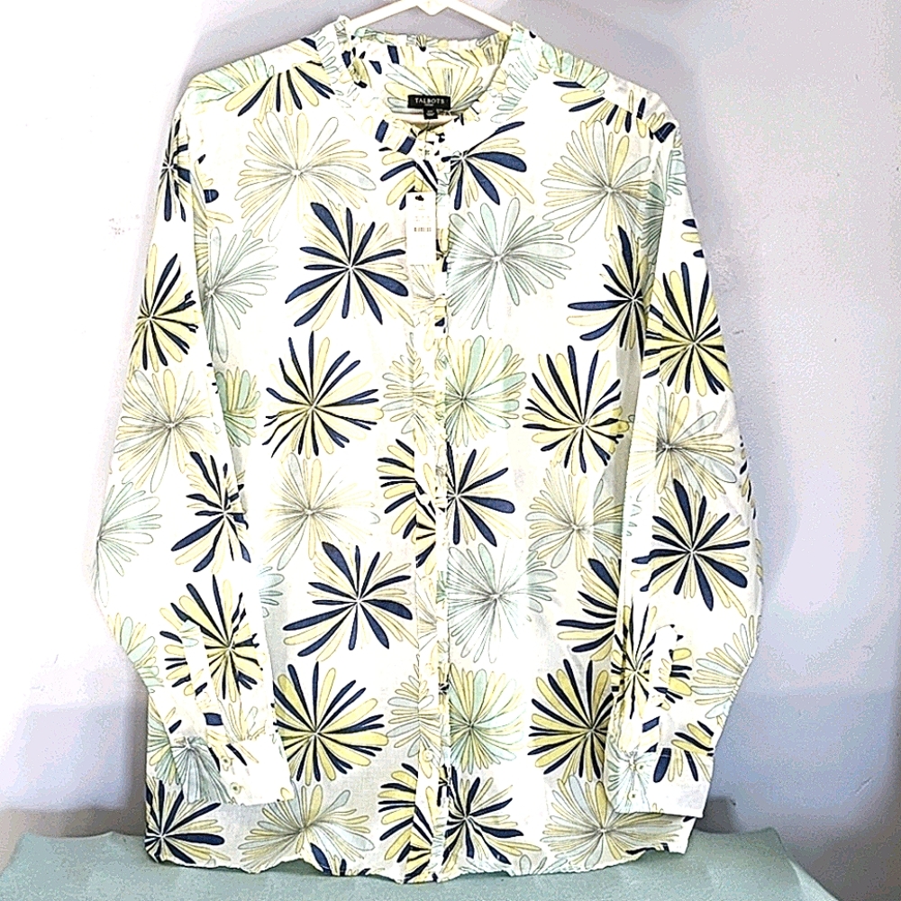 NWT Talbot's 2x lovely summer blouse